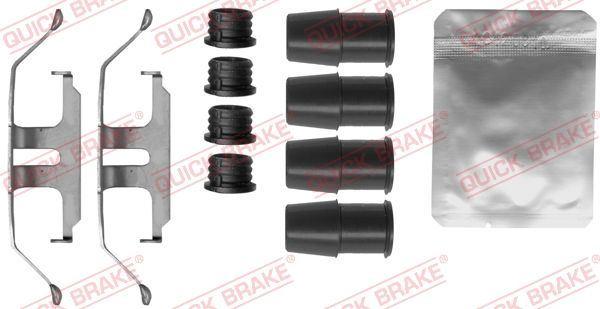 Комплектующие, колодки дискового тормоза QUICK BRAKE 1091884