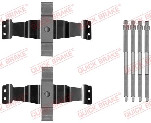 Комплектующие, колодки дискового тормоза QUICK BRAKE 1091886