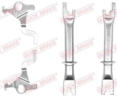 Комплект регулятора, барабанный тормозной механизм QUICK BRAKE 11153005