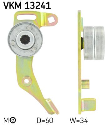 Натяжной ролик, ремень ГРМ SKF VKM13241