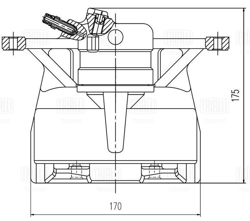 Тормозной суппорт TRIALLI CF205901
