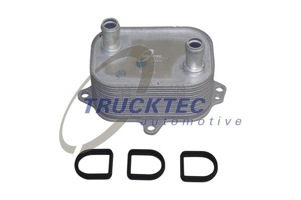 масляный радиатор, двигательное масло TRUCKTEC AUTOMOTIVE 0718078