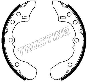Комплект тормозных колодок TRUSTING 049128