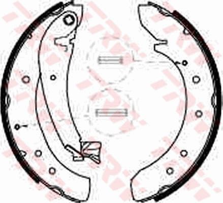 Комплект тормозных колодок TRW GS8546