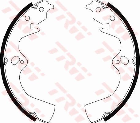 Комплект тормозных колодок TRW GS8682