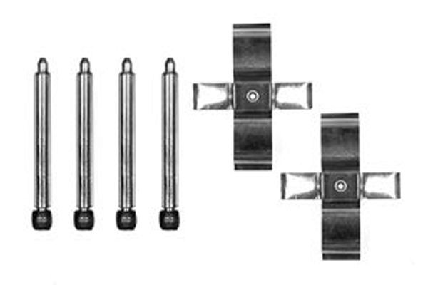 Комплектующие, колодки дискового тормоза TRW PFK379