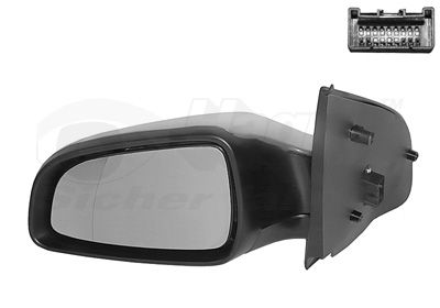 Наружное зеркало VAN WEZEL 3745817