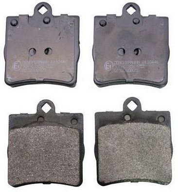 Комплект тормозных колодок, дисковый тормоз DENCKERMAN B110446