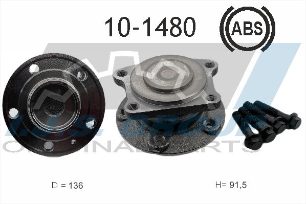 Комплект подшипника ступицы колеса IJS 101480