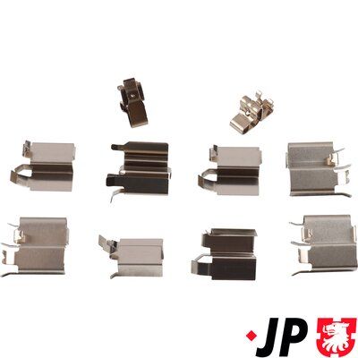 Комплектующие, колодки дискового тормоза JP GROUP 4864003310