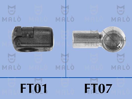 Газовая пружина, крышка багажник MALO 127109
