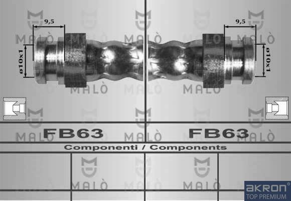 Тормозной шланг MALO 80546