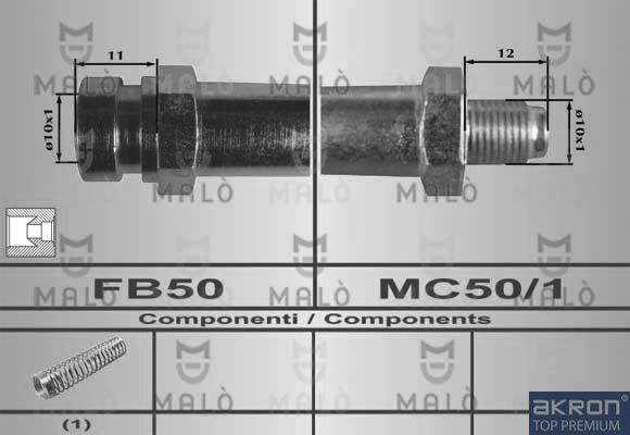 Тормозной шланг MALO 80593