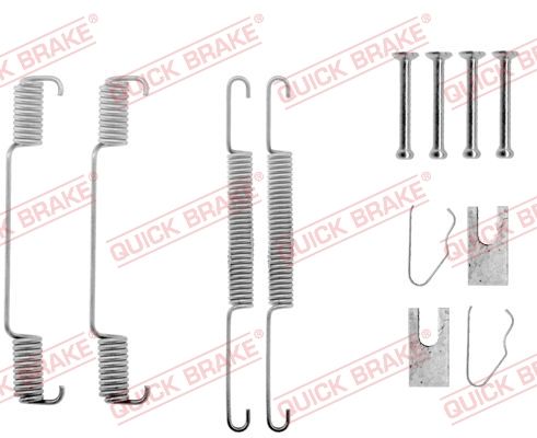 Комплектующие, тормозная колодка QUICK BRAKE 1050608