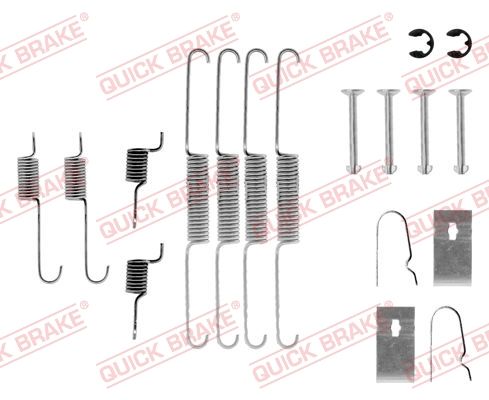 Комплектующие, тормозная колодка QUICK BRAKE 1050636