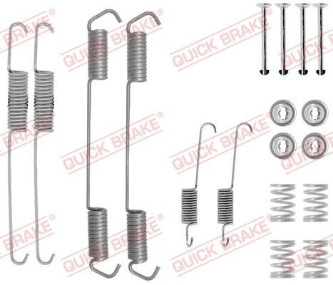 Комплектующие, тормозная колодка QUICK BRAKE 1050689