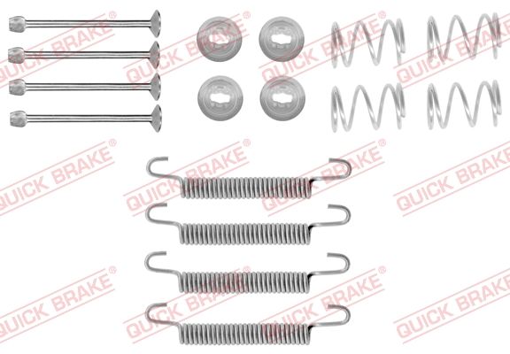 Комплектующие, стояночная тормозная система QUICK BRAKE 1050711