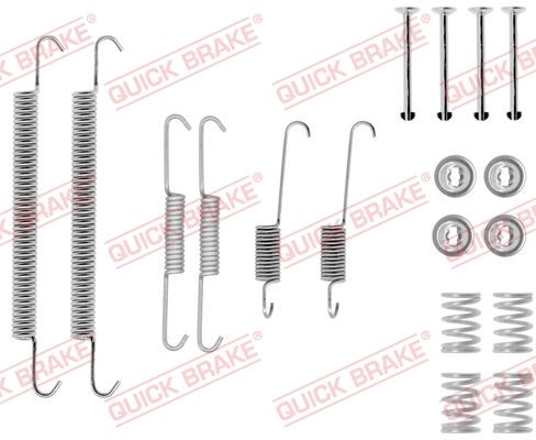 Комплектующие, тормозная колодка QUICK BRAKE 1050757