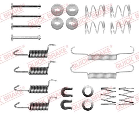 Комплектующие, стояночная тормозная система QUICK BRAKE 1050871