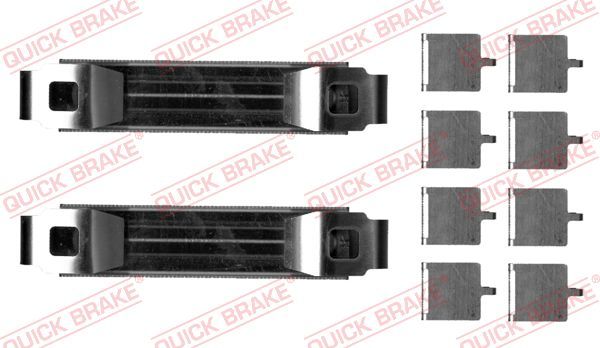Комплектующие, колодки дискового тормоза QUICK BRAKE 1090029
