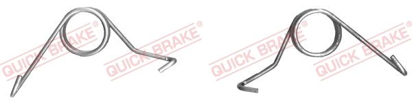 Ремкомплект, вал стояночный тормозной (тормозной суппорт) QUICK BRAKE 1130501