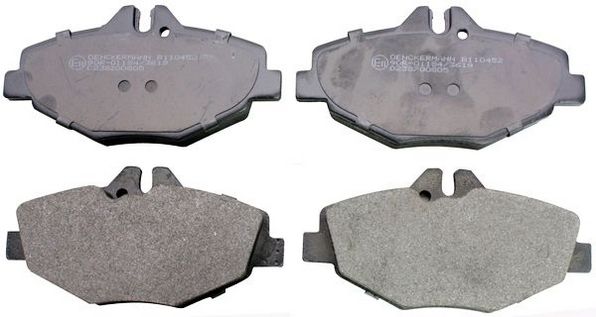 Комплект тормозных колодок, дисковый тормоз DENCKERMAN B110452