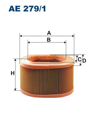 Воздушный фильтр FILTRON AE2791