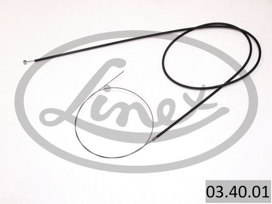 Тросик замка капота LINEX 034001