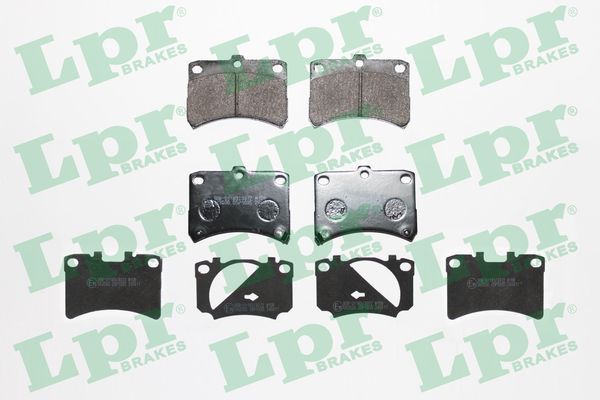 Комплект тормозных колодок, дисковый тормоз LPR 05P1035