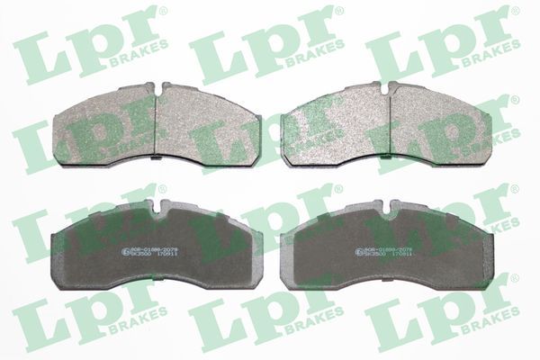 Комплект тормозных колодок, дисковый тормоз LPR 05P1109