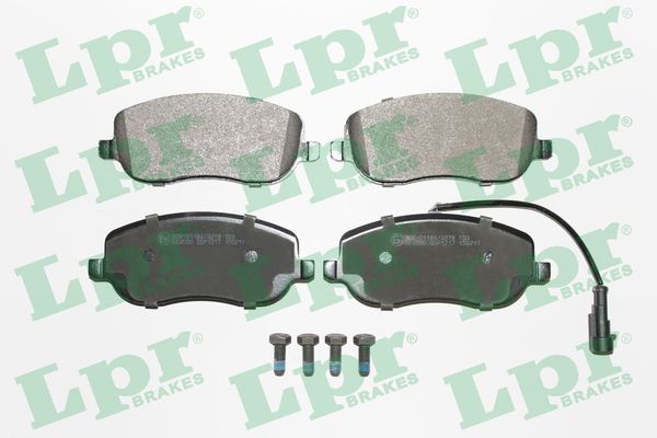 Комплект тормозных колодок, дисковый тормоз LPR 05P1217