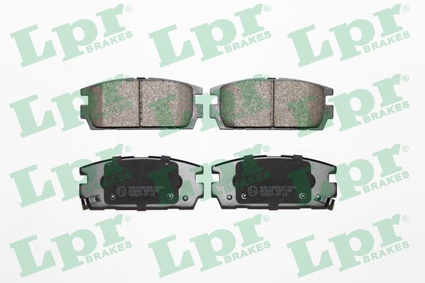 Комплект тормозных колодок, дисковый тормоз LPR 05P1290