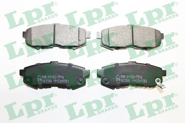 Комплект тормозных колодок, дисковый тормоз LPR 05P1503