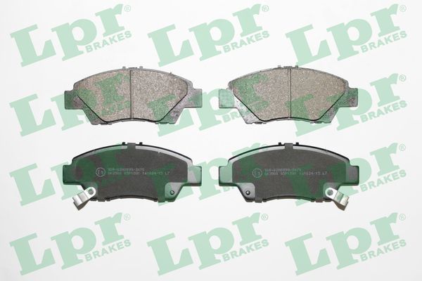 Комплект тормозных колодок, дисковый тормоз LPR 05P1591
