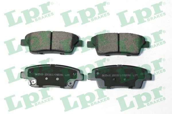 Комплект тормозных колодок, дисковый тормоз LPR 05P2091