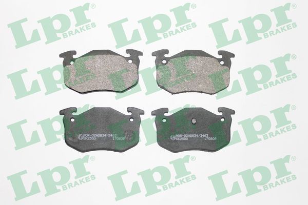 Комплект тормозных колодок, дисковый тормоз LPR 05P275