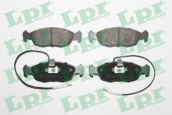Комплект тормозных колодок, дисковый тормоз LPR 05P450