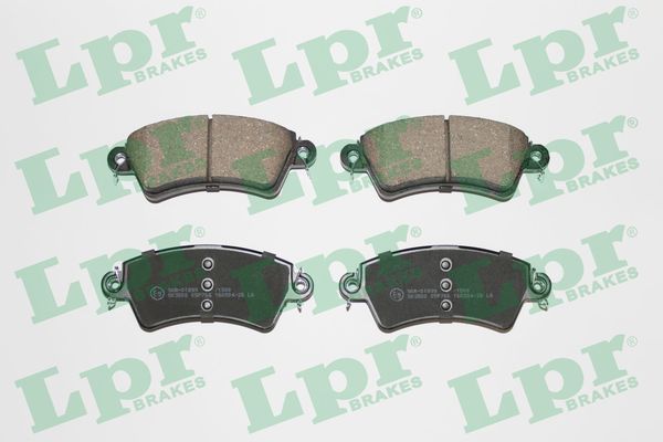 Комплект тормозных колодок, дисковый тормоз LPR 05P766