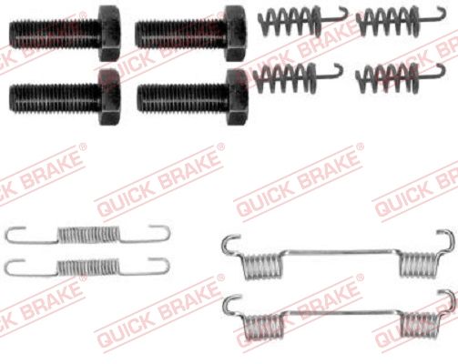 Комплектующие, стояночная тормозная система QUICK BRAKE 1050865