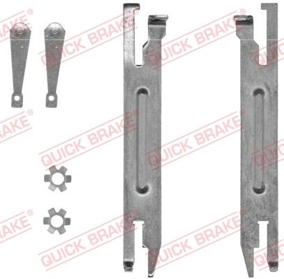 Комплект регулятора, барабанный тормозной механизм QUICK BRAKE 10553004