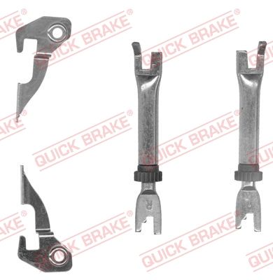 Комплект регулятора, барабанный тормозной механизм QUICK BRAKE 10753001
