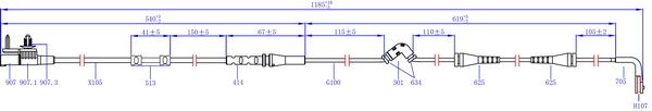Запчасть SANGSIN SWS1711
