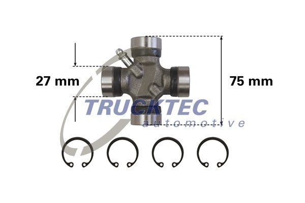 Шарнир, карданный вал TRUCKTEC AUTOMOTIVE 0234041