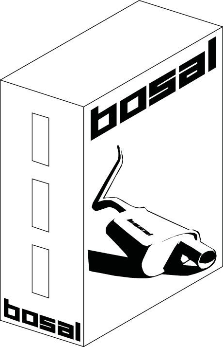 Монтажный комплект, система выпуска BOSAL 093254