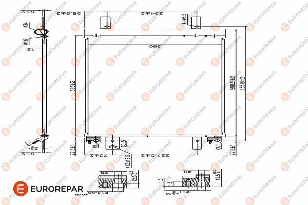 Конденсатор, кондиционер EUROREPAR 1626267380