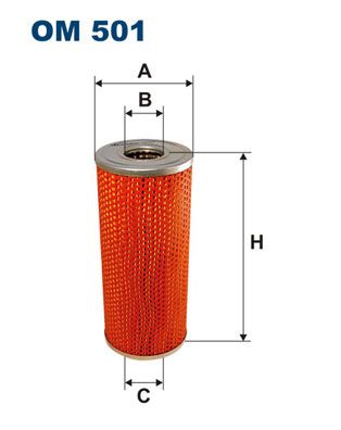 Масляный фильтр FILTRON OM501