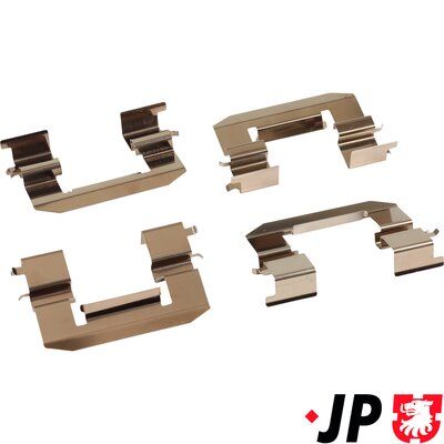 Комплектующие, колодки дискового тормоза JP GROUP 3164002910
