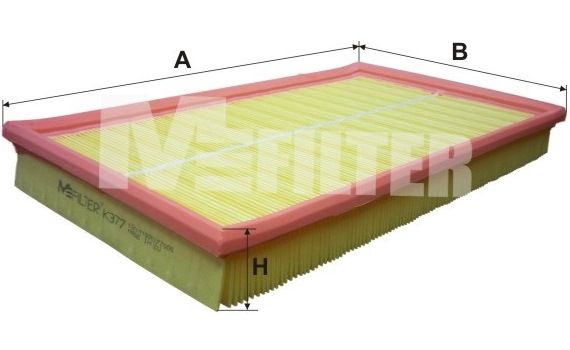 Воздушный фильтр MFILTER K377