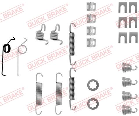 Комплектующие, тормозная колодка QUICK BRAKE 1050519