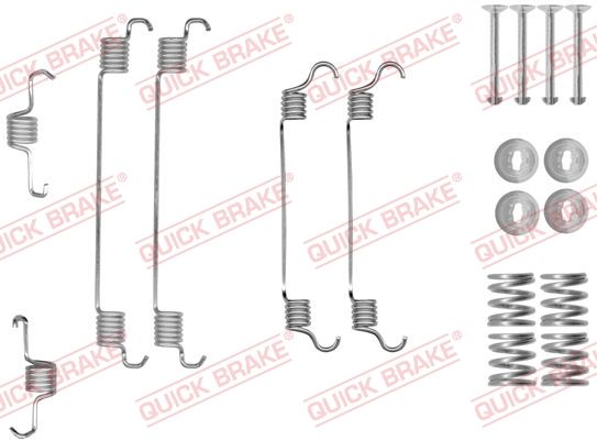 Комплектующие, тормозная колодка QUICK BRAKE 1050820